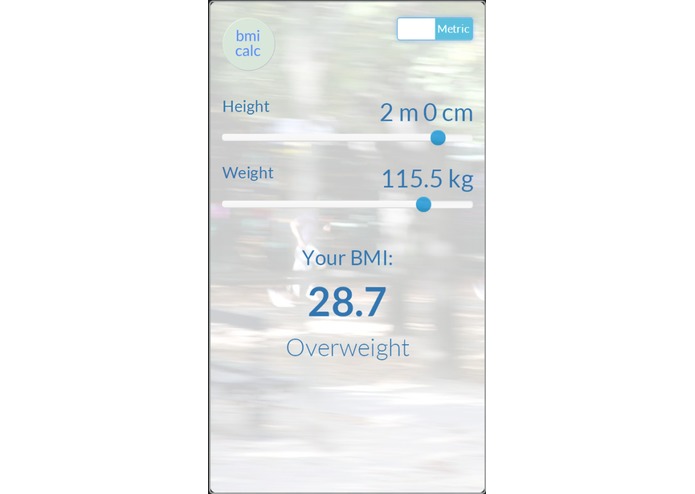 BMI Calc – screenshot 2