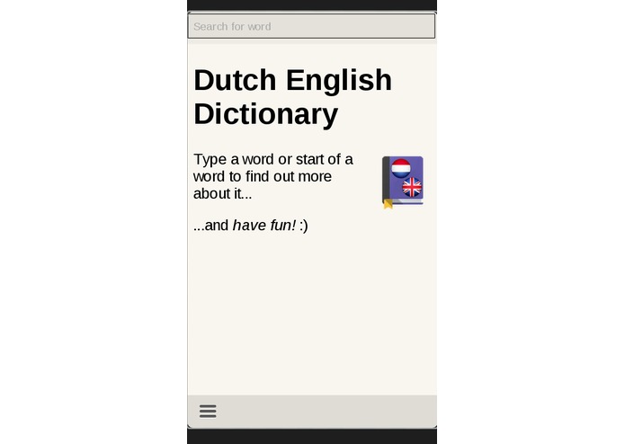Dutch English Dictionary – screenshot 1