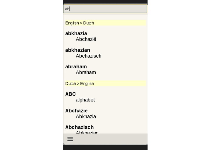 Dutch English Dictionary – screenshot 2