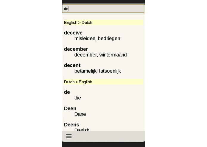 Dutch English Dictionary – screenshot 3
