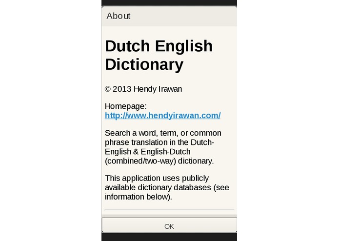 Dutch English Dictionary – screenshot 4
