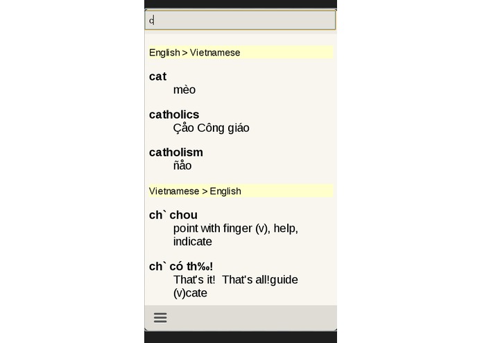 Vietnamese English Dictionary – screenshot 3