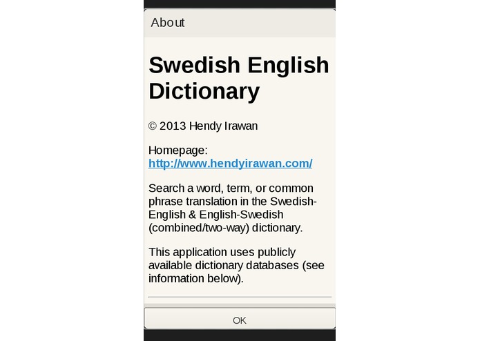 Swedish English Dictionary – screenshot 4