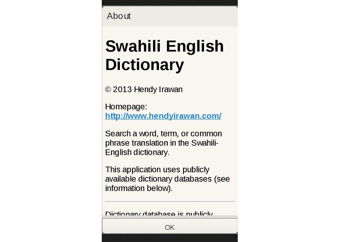 Swahili English Dictionary – screenshot 4