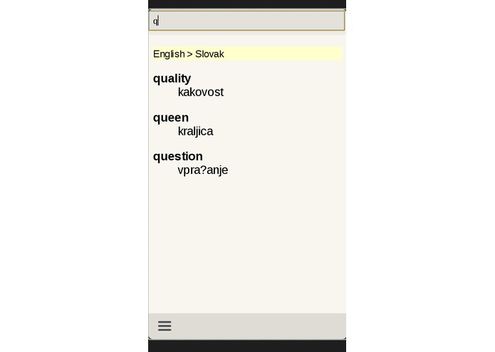 Slovak English Dictionary – screenshot 2