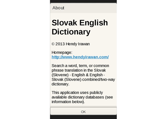 Slovak English Dictionary – screenshot 4