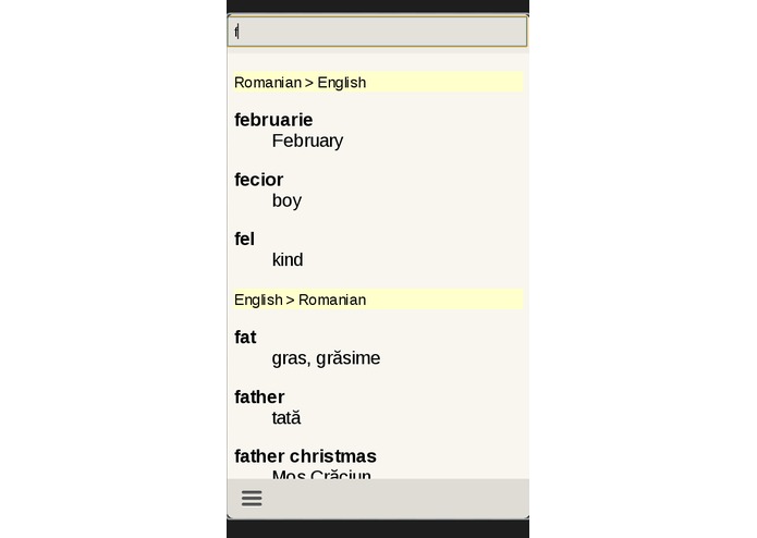 Romanian English Dictionary – screenshot 3