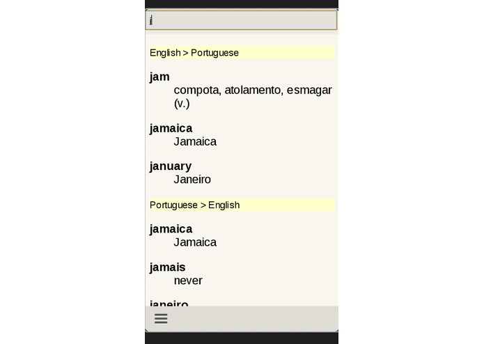 Portuguese English Dictionary – screenshot 3