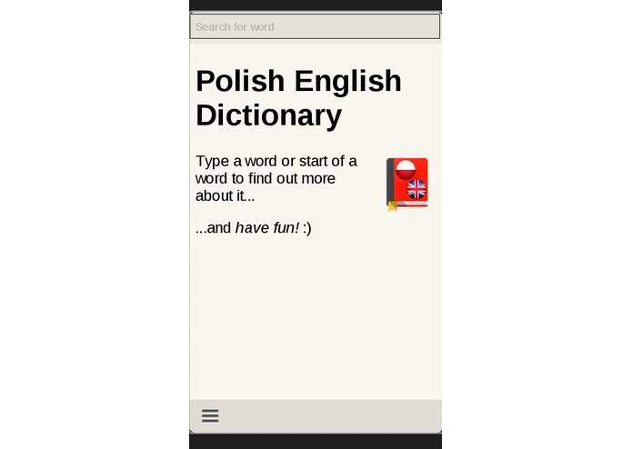 Polish English Dictionary – screenshot 1