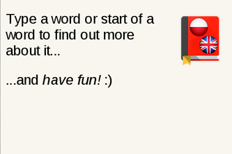 Polish English Dictionary