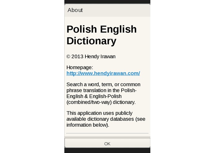 Polish English Dictionary – screenshot 3