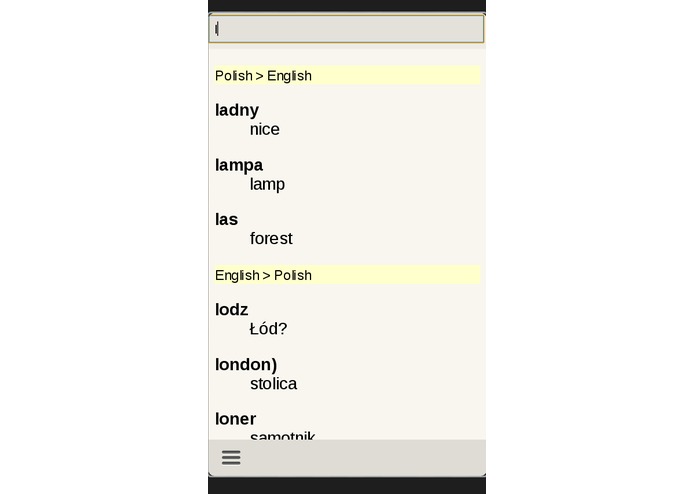 Polish English Dictionary – screenshot 4