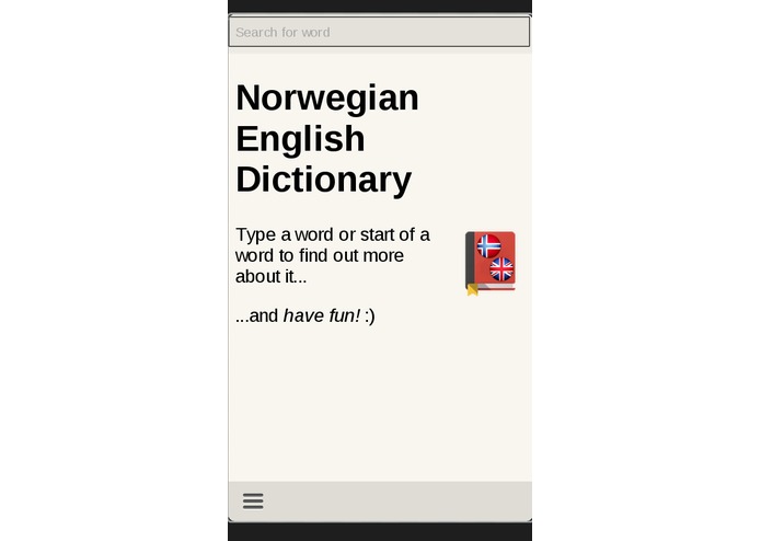 Norwegian English Dictionary – screenshot 4