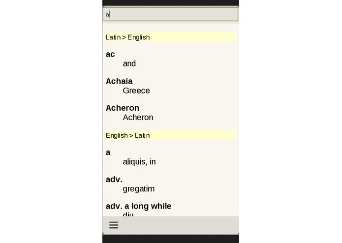 Latin English Dictionary – screenshot 3