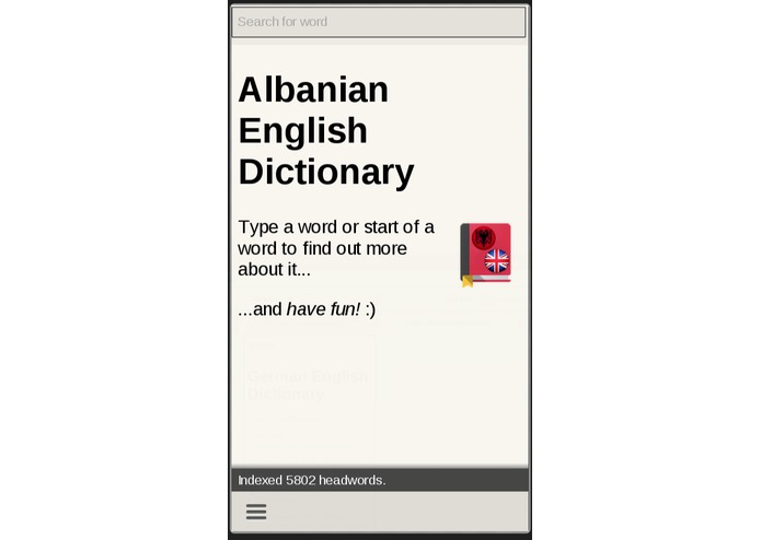 Albanian English Dictionary – screenshot 2