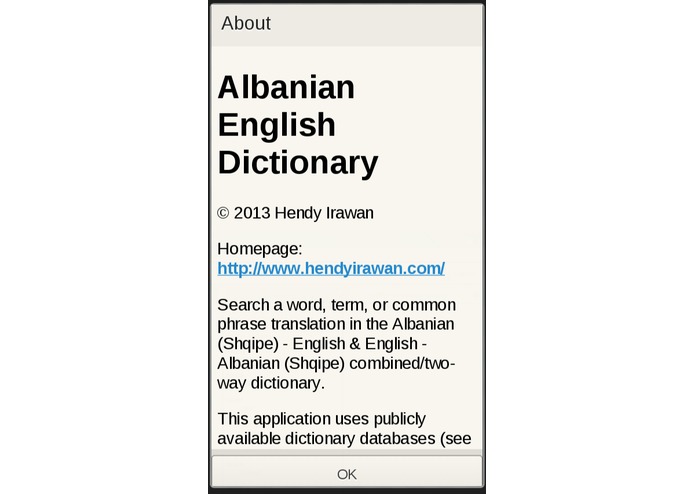 Albanian English Dictionary – screenshot 4