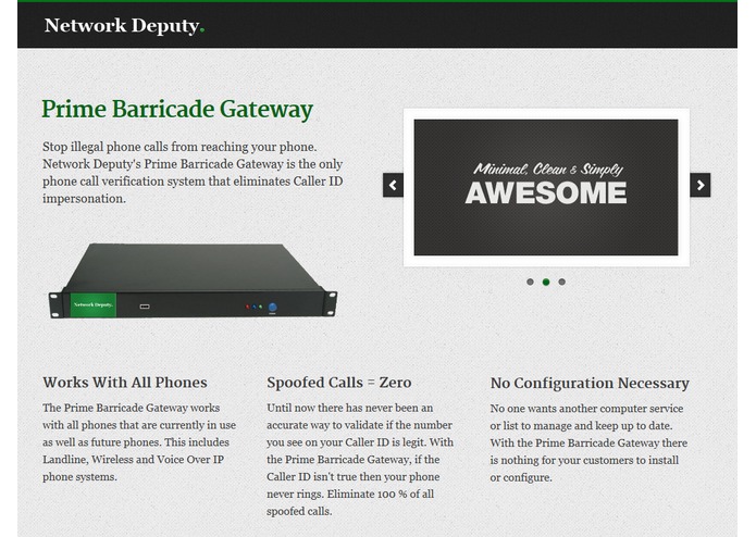 Prime Barricade Gateway – screenshot 1