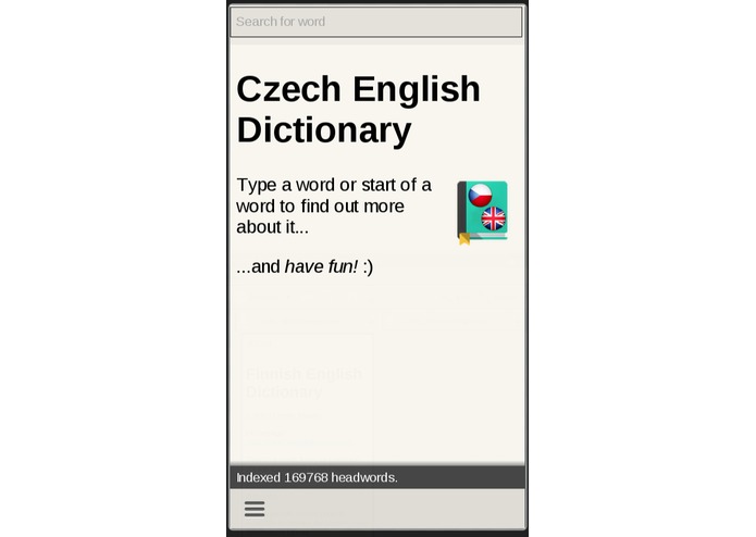 Czech English Dictionary – screenshot 1