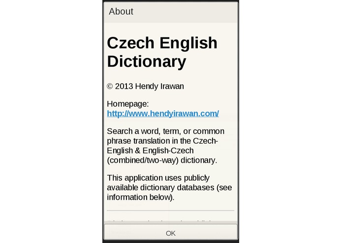 Czech English Dictionary – screenshot 4