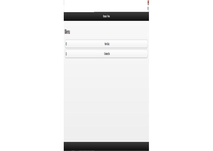 olympic trivia  – screenshot 1