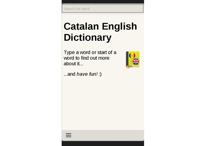 Catalan English Dictionary – screenshot 1