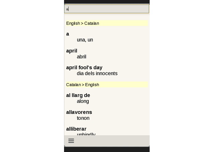 Catalan English Dictionary – screenshot 3