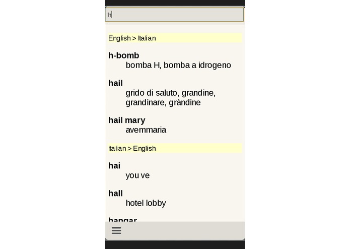 Italian English Dictionary – screenshot 2