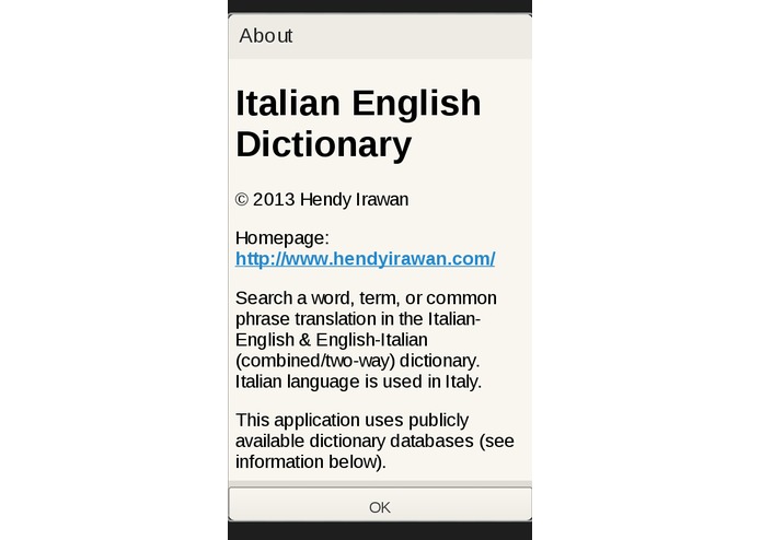 Italian English Dictionary – screenshot 4