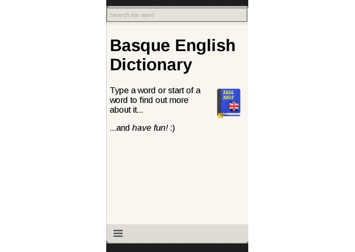 Basque English Dictionary – screenshot 3