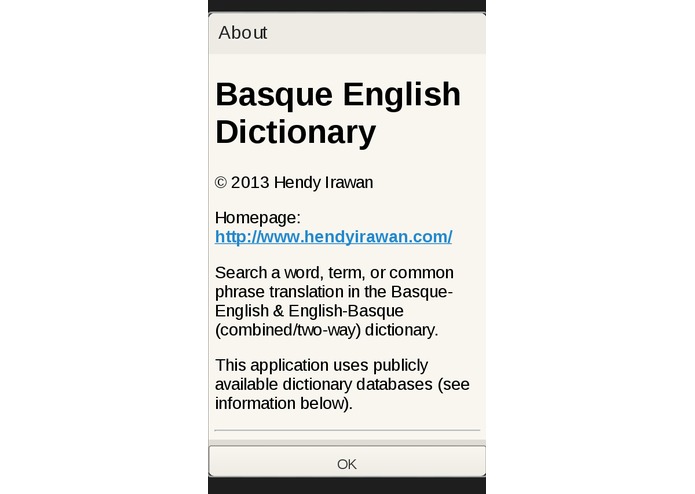 Basque English Dictionary – screenshot 4