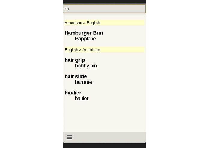 American-British English Dictionary – screenshot 3