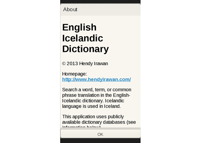 English Icelandic Dictionary – screenshot 4