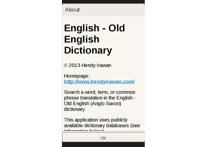 English - Old English Dictionary – screenshot 1