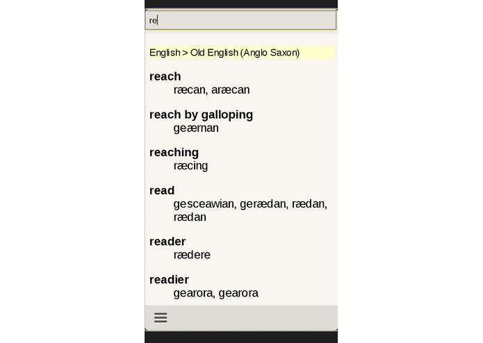 English - Old English Dictionary – screenshot 3