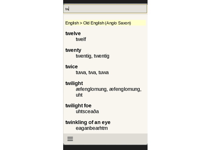 English - Old English Dictionary – screenshot 4