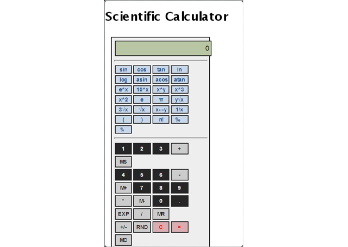 SciCalculator – screenshot 1