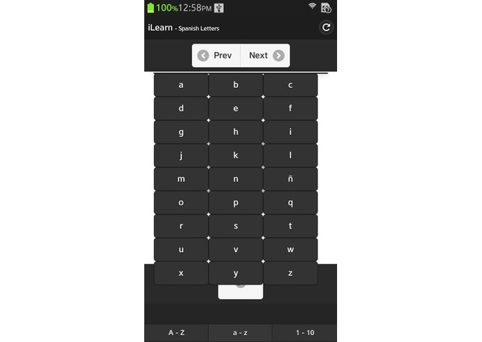 iLearn - Spanish Letters – screenshot 2