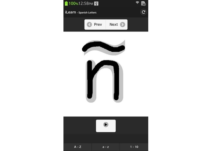 iLearn - Spanish Letters – screenshot 4