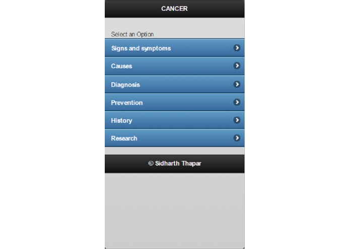 Cancer – screenshot 1