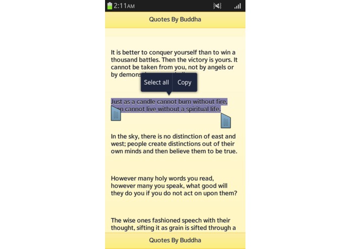 Quotes By Buddha  – screenshot 2