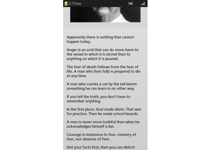 Quotes By Mark Twain – screenshot 3