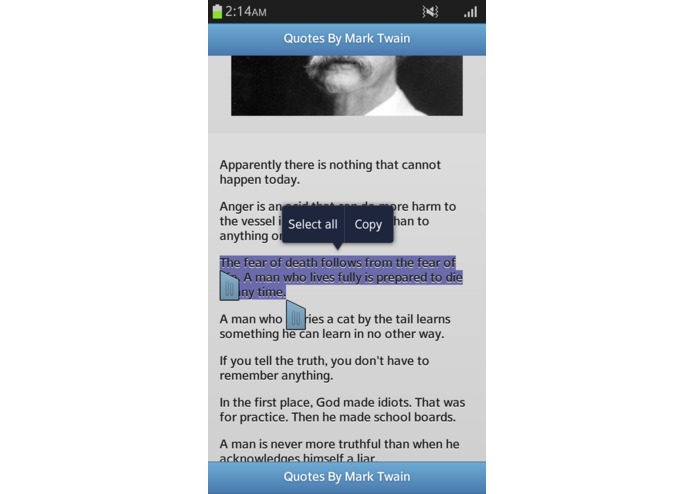 Quotes By Mark Twain – screenshot 4