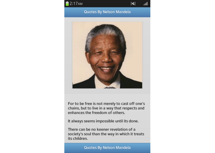 Quotes By Nelson Mandela – screenshot 2