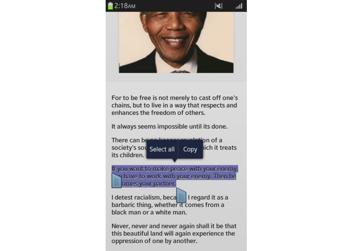 Quotes By Nelson Mandela – screenshot 4