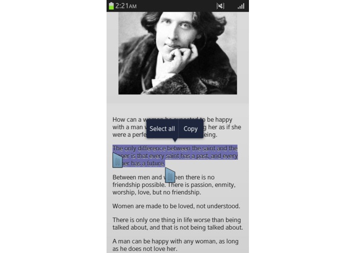 Quotes By Oscar Wilde – screenshot 1