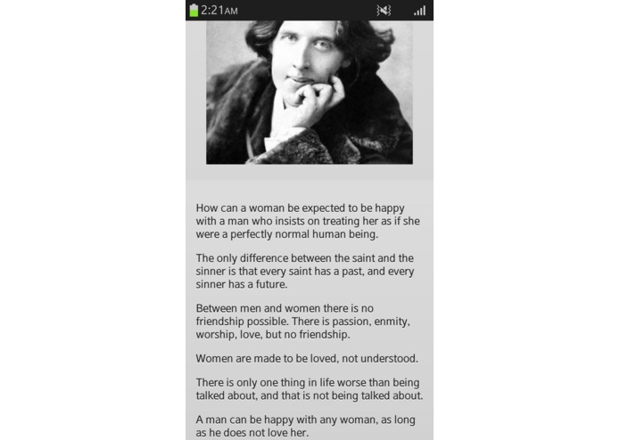 Quotes By Oscar Wilde – screenshot 2