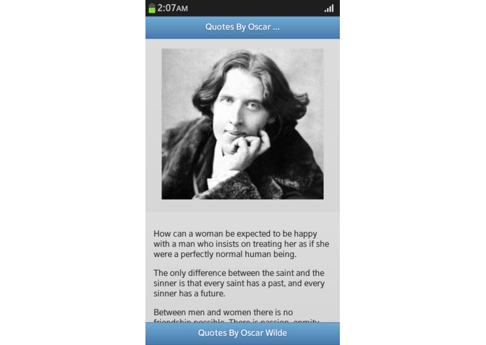 Quotes By Oscar Wilde – screenshot 3