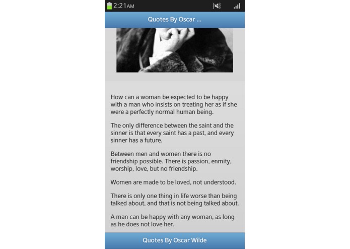 Quotes By Oscar Wilde – screenshot 4