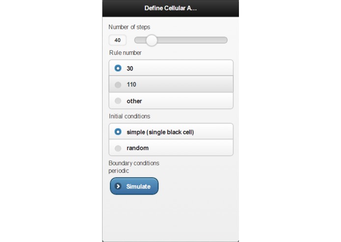 Cellular Automation – screenshot 1
