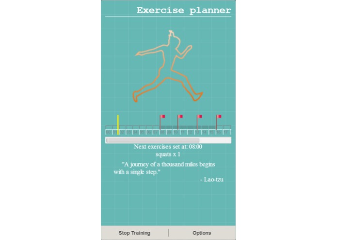 ExercisePlan – screenshot 1